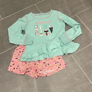 American Girl Pajama Set